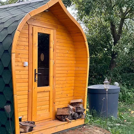 Apartmán Autarker Schaeferwagen Mit Kamin Ganzjaehrig Nutzbar